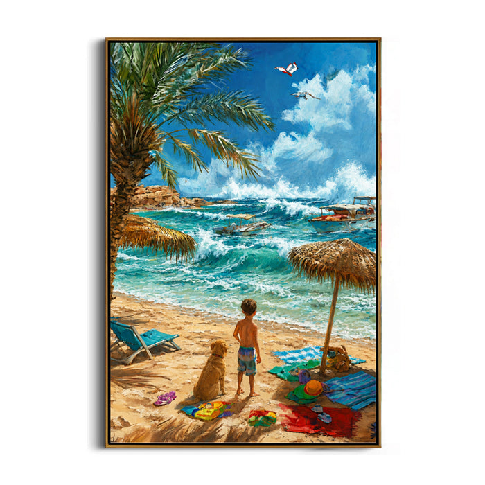 summer-beach-day-canvas-wall-art-frame