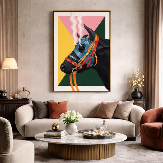 surreal-bull-portrait-canvas-wall-art