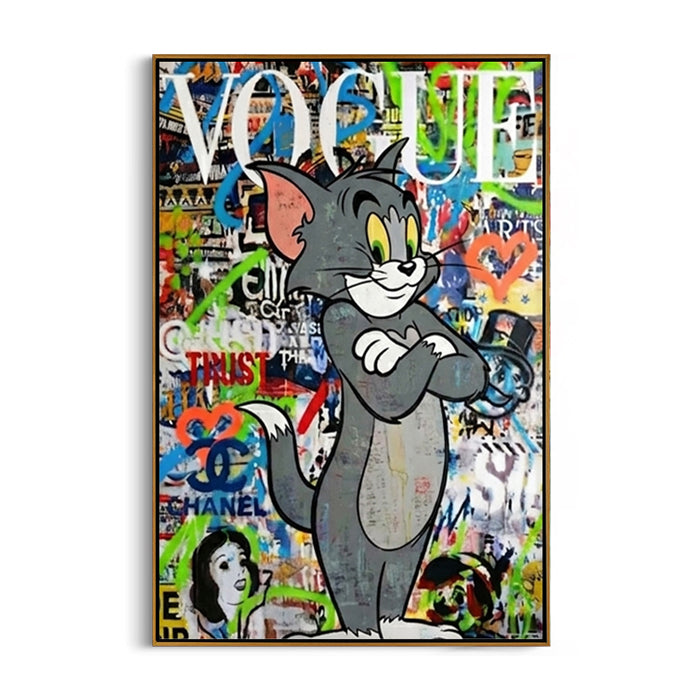 tom-cat-pop-art-canvas-wall-art-frame