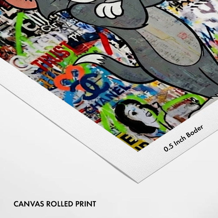 tom-cat-pop-art-canvas-wall-art-print