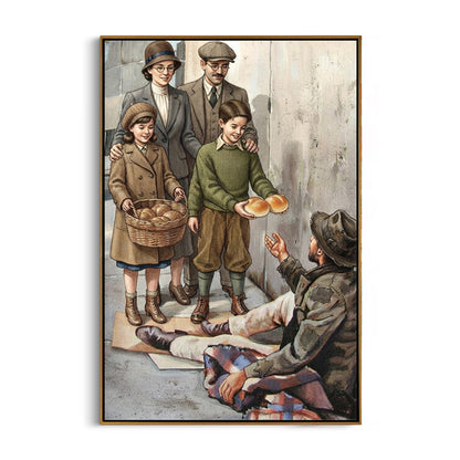 vintage-family-kindness-wall-art-frame
