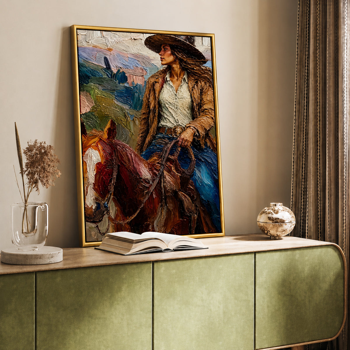 western-cowgirl-canvas-wall-art