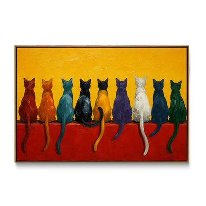 whimsical-cat-gallery-wall-art-frame