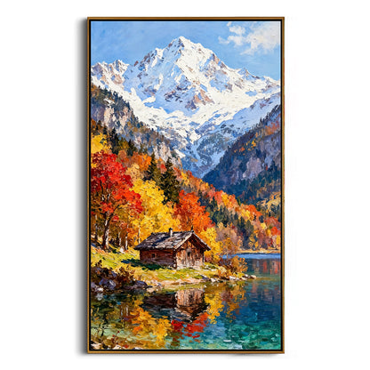 Mountain Landscape Canvas Wall Art