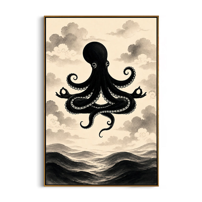 zen-octopus-canvas-wall-art-frame